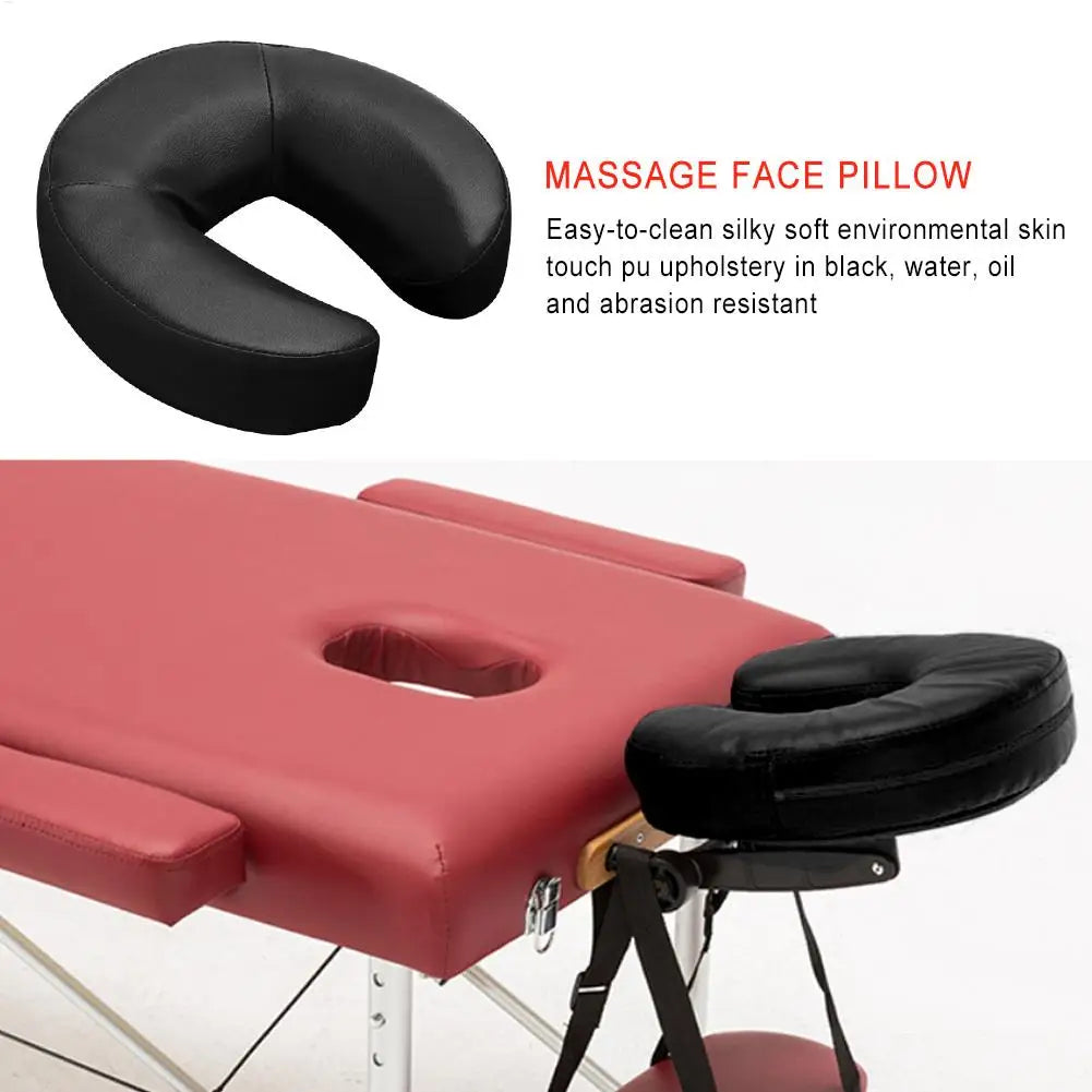 Ergonomic memory foam travel neck pillow with U-shaped cervical support