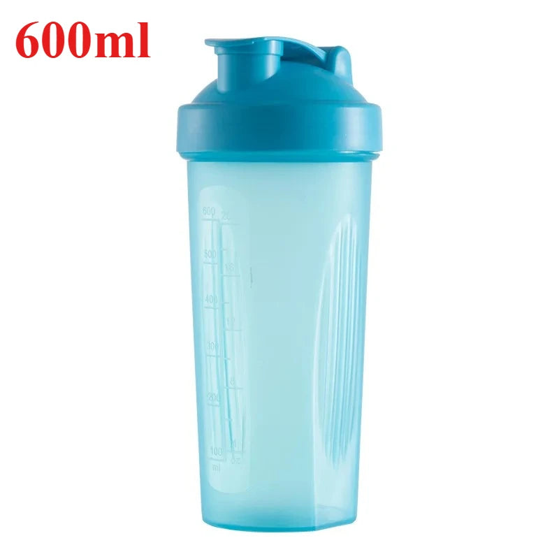 400ml/600ml Protein Shaker Bottle with Whisk Ball