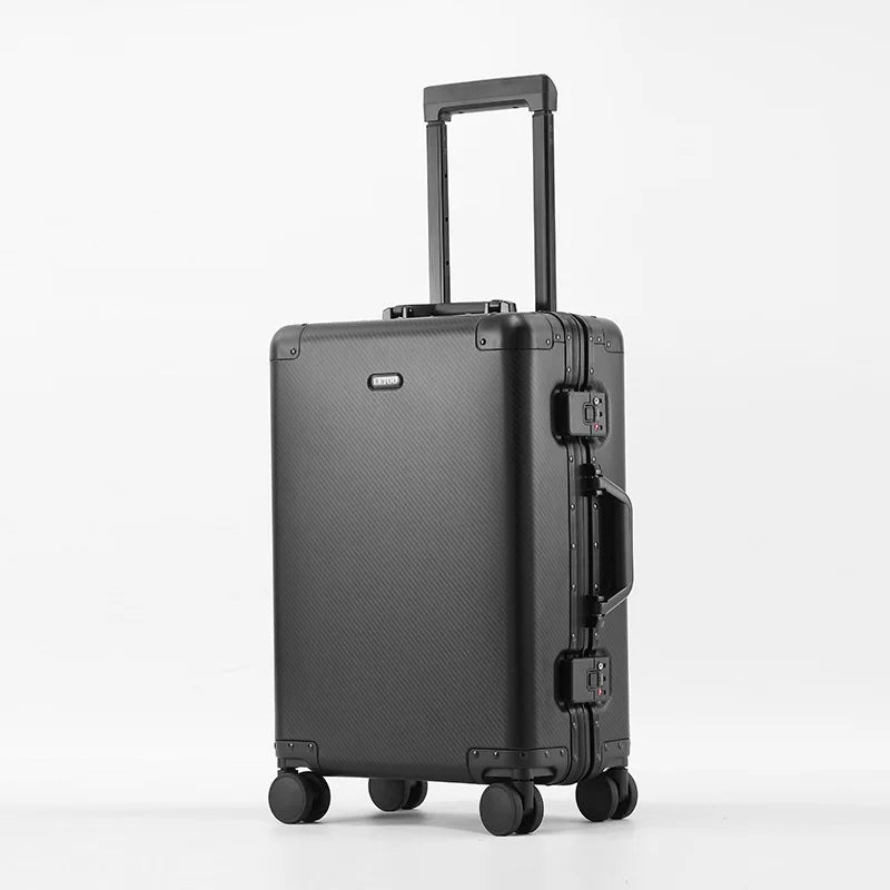 Aluminum Carry-On Luggage – TSA Approved Trolley Suitcase